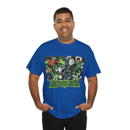 Green Lantern T-Shirt - Alan Scott, Jade, Obsidian, Hal Jordan, Jessica Cruz, Kyle Rayner - The Corps - DC Comics