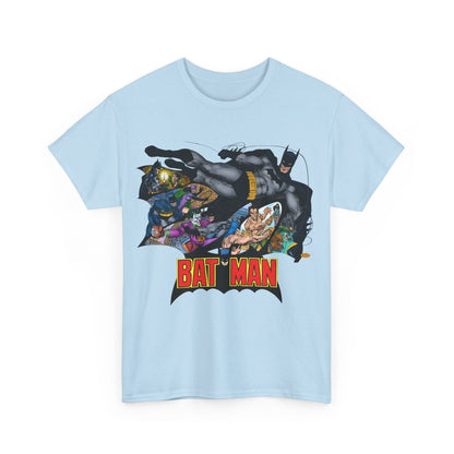 Batman T-Shirt - John Byrne Art - Joker, Catwoman, Ra's al Ghul, Talia - DC Comics - The Batcave