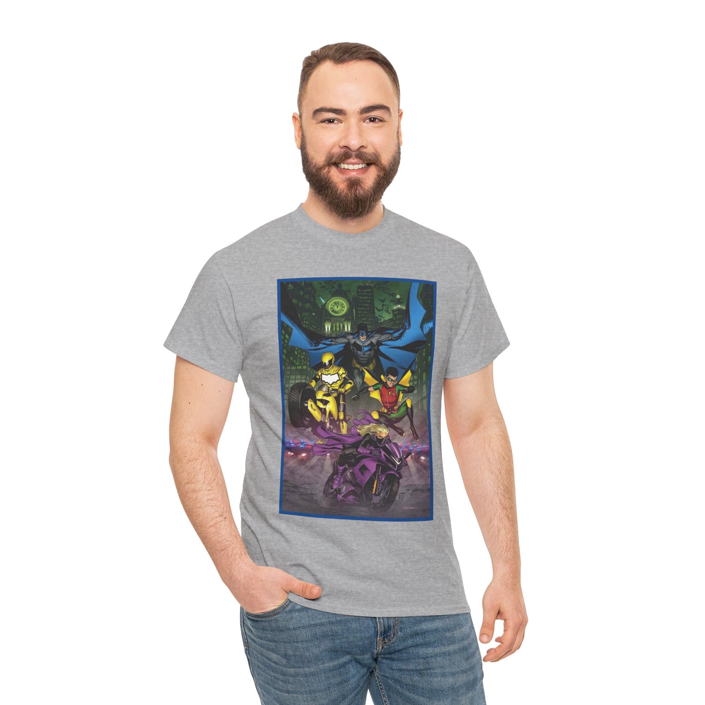 Batman, Robin, Spoiler, Signal T-Shirt - Ryan Sook Art - DC Comics
