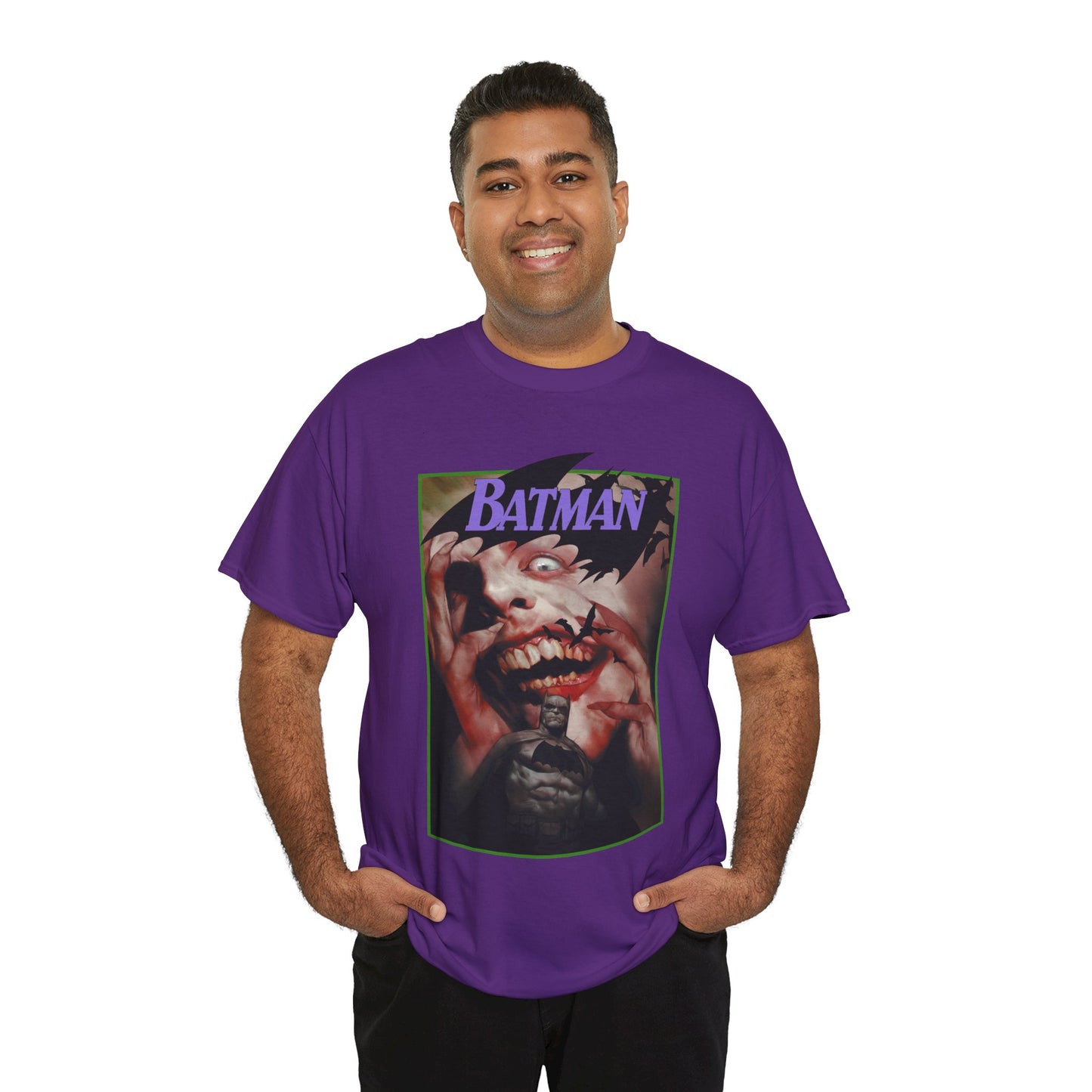 Batman Vs Joker T-Shirt - Ben Oliver Art - DC Comics