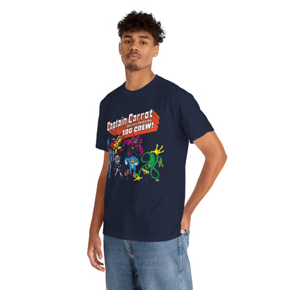 Captain Carrot & the Zoo Crew T-Shirt - 1980s Funny Animal Comic Series - DC Comics
