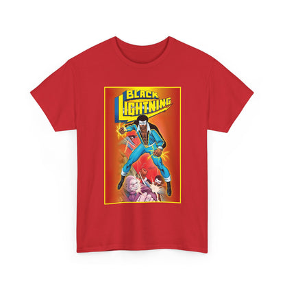 Black Lightning T-Shirt - Trevor Von Eeden Art - Jefferson Pierce - Suicide Slum, Metropolis - DC Comics