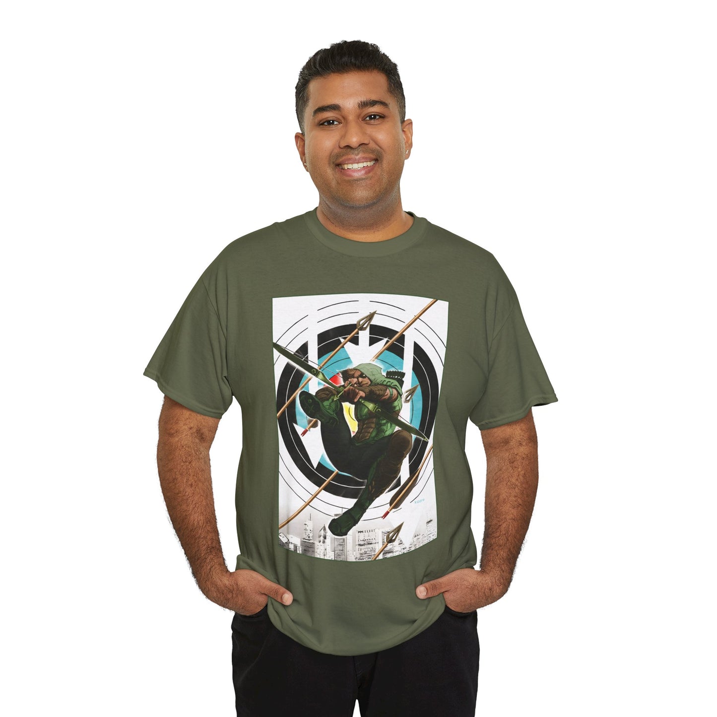 Green Arrow T-Shirt - Kaare Andrews Art - DC Comics