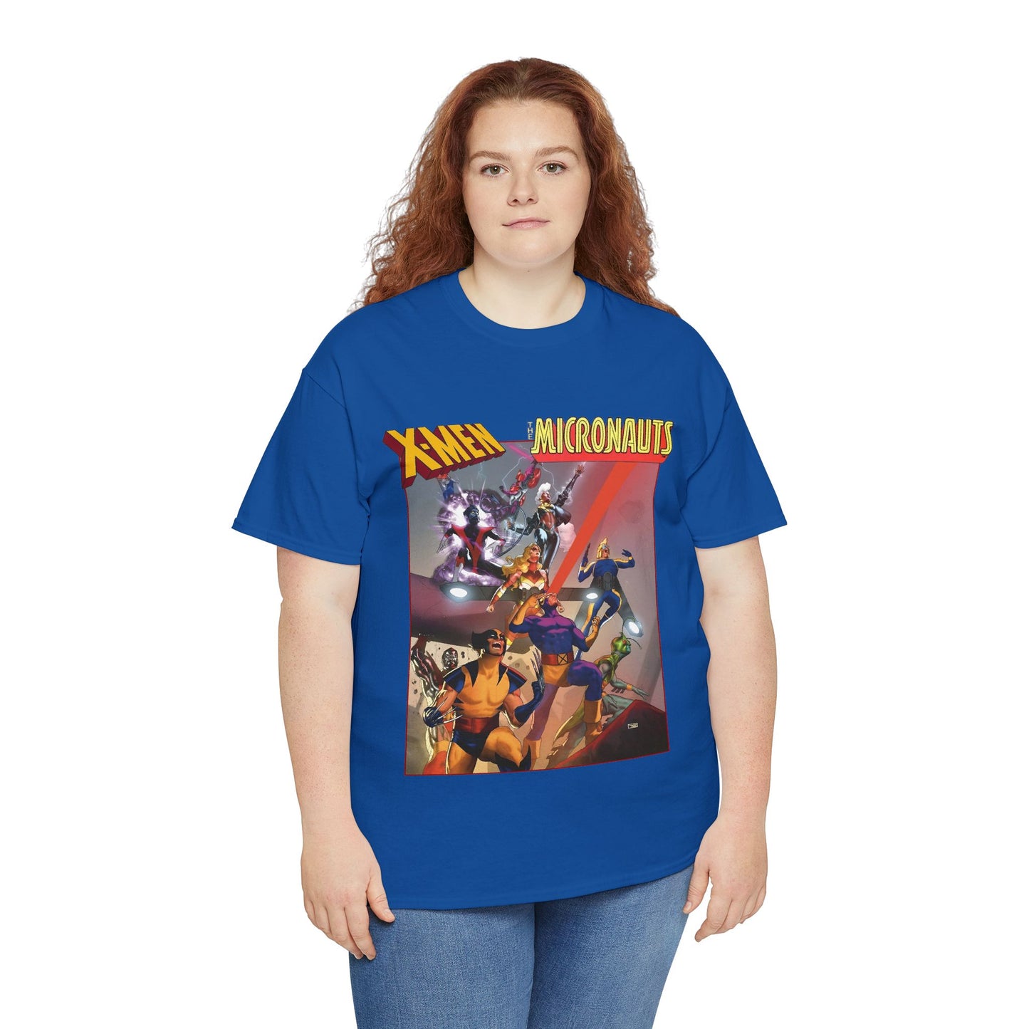 Uncanny X-Men/Micronauts T-Shirt - Taurin Clarke Art - Marvel Comics