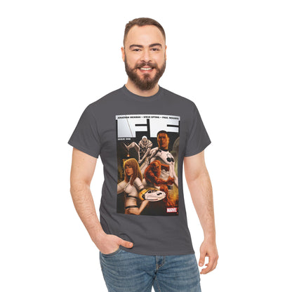 FF #1 T-Shirt - Steve Epting Art - Fantastic Four/Future Foundation - Spider-Man, Mr. Fantastic, Invisible Woman, The Thing - Marvel Comics