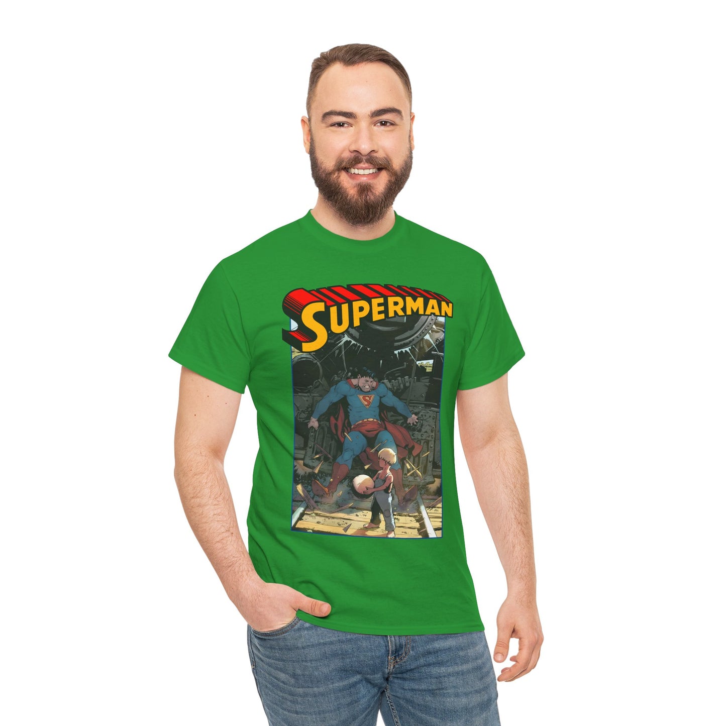 Superman T-Shirt - Patrick Gleason Art - Action Comics #1000 Story - Man of Steel - DC Comics