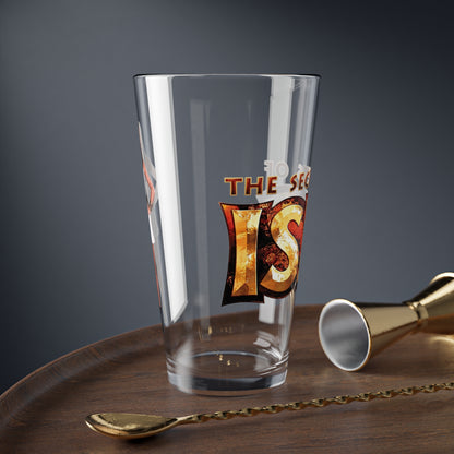 Secrets of Isis Pint Glass 16 oz - Joanna Cameron Filmation 1970s TV Series