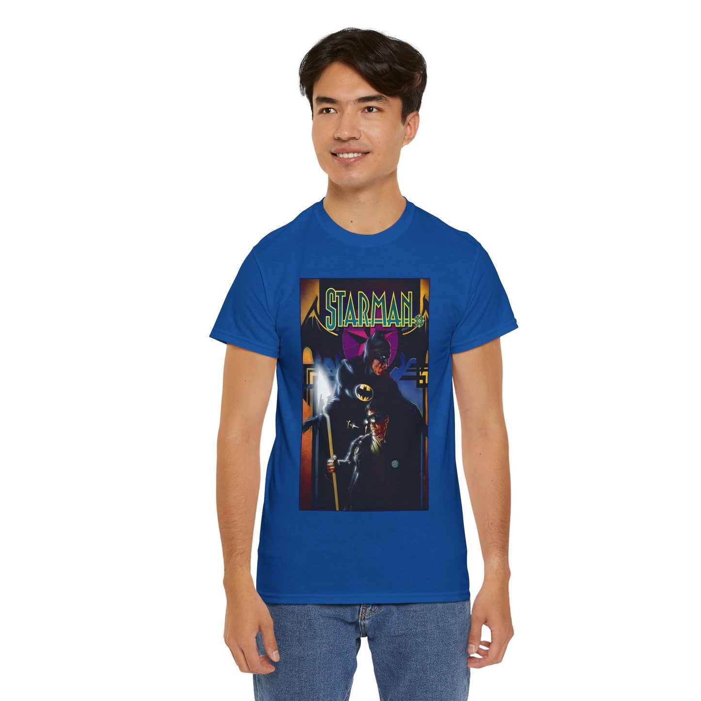 Starman & Batman T-Shirt - Tony Harris Art - Jack Knight - DC Comics