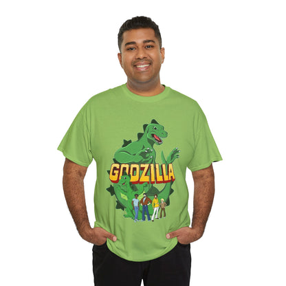 Godzilla T-Shirt - Popular 1970s Hanna-Barbera Cartoon - Godzooky - Retro 70s Animation - Toho - King of the Monsters