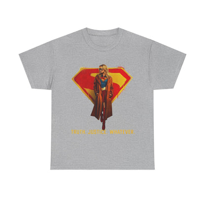 Supergirl Movie T-Shirt - Milly Alcock - Truth Justice Whatever - 2026 - Kara Zor-El - DC Comics, DC Studios