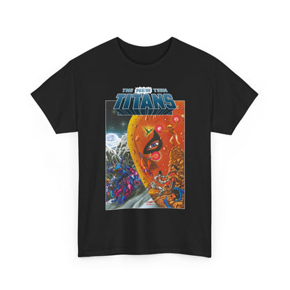 New Teen Titans T-Shirt - George Perez Art - Judas Contract - Deathstroke, Nightwing, Terra, Jericho, Raven, Cyborg, Wonder Girl - DC Comics