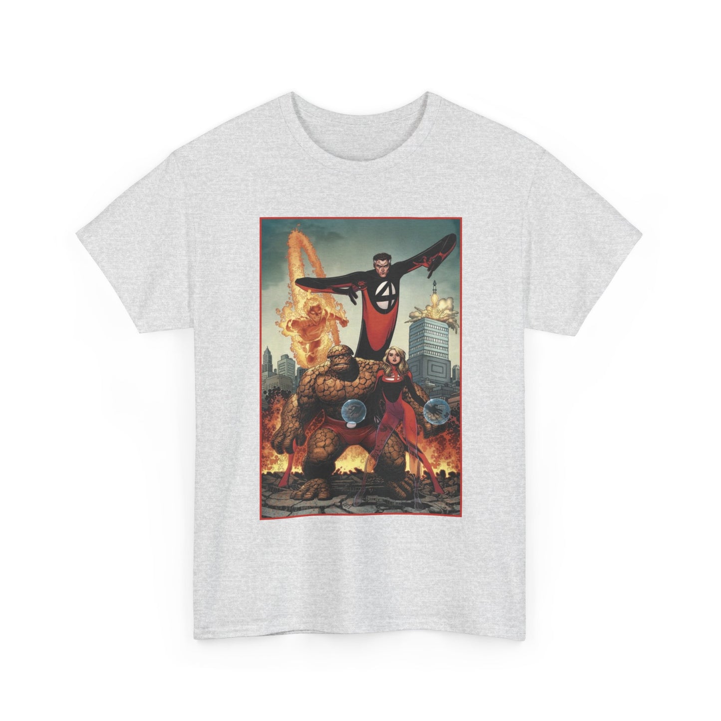 Fantastic Four T-Shirt - Arthur Adams Art - Marvel Comics