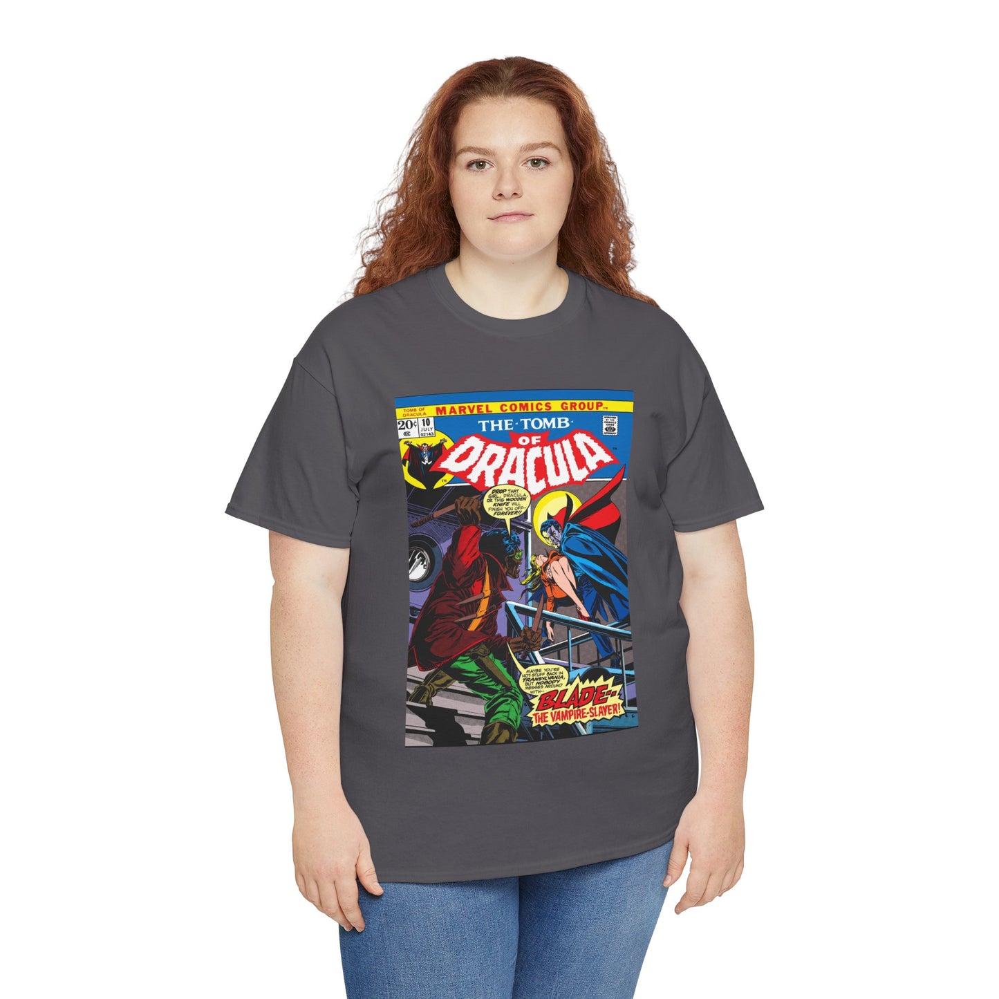 Tomb of Dracula T-Shirt - #10, First Appearance of Blade, Vampire Hunter - Marvel Comics