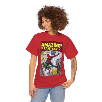 Amazing Fantasy #15 T-Shirt - Steve Ditko Art - 1st Appearance of Spider-Man - 2026 Movie - Marvel Comics