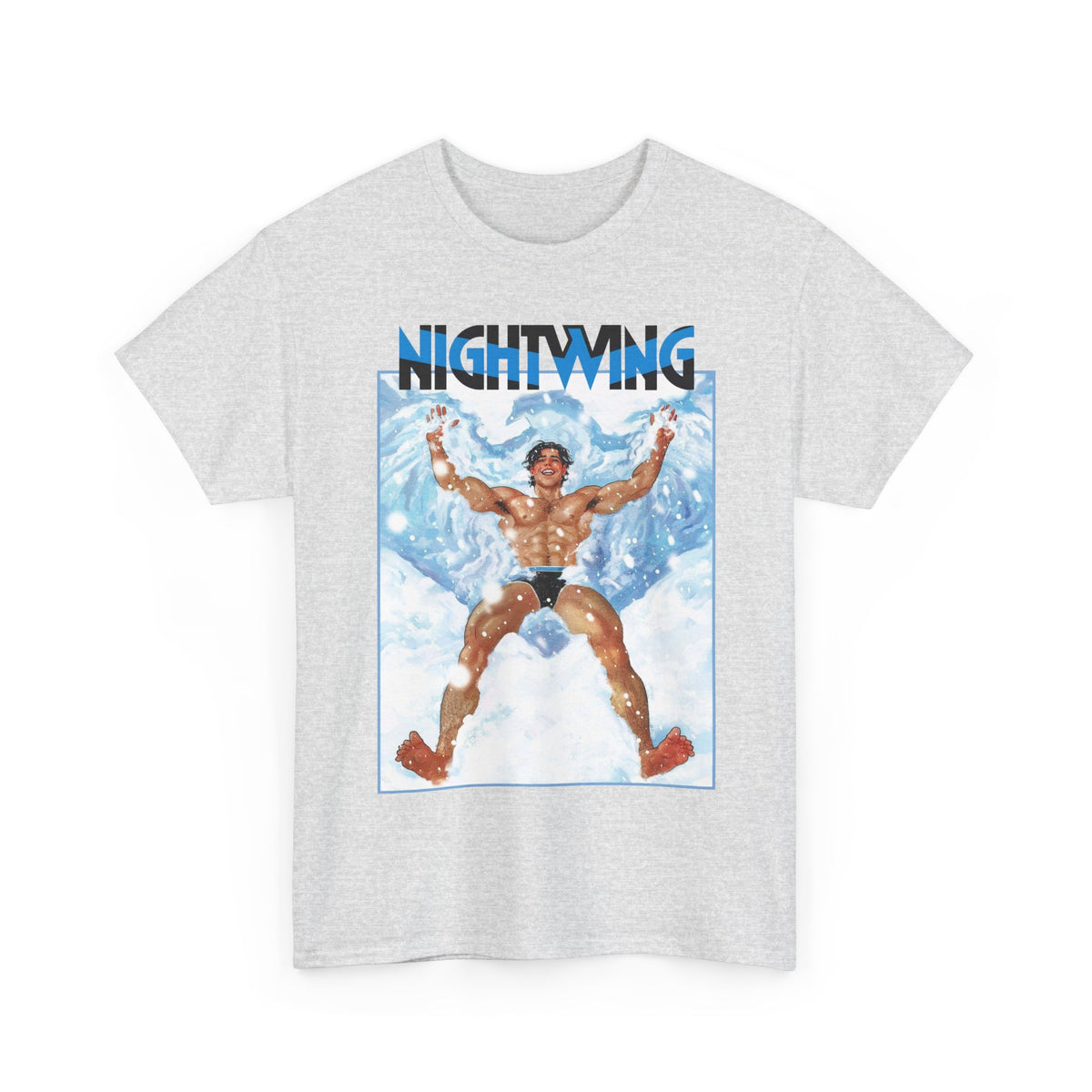 Nightwing T-Shirt - Nick Robles Art - Dick Grayson in the Snow - #111 Cover Art - DC Comics
