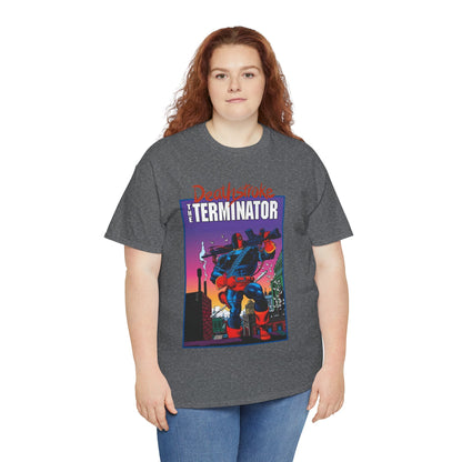 Deathstroke The Terminator T-Shirt - Mike Zeck Art - New Teen Titans Foe & Mercenary - Slade Wilson, Father of Jericho and Ravager - DC Comics - #1 Cover