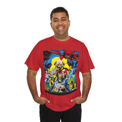X-Factor T-Shirt - Joe Quesada Art - Havok, Polaris, Strong Guy, Jamie Madrox, Quicksilver - Mutant Team - Marvel Comics