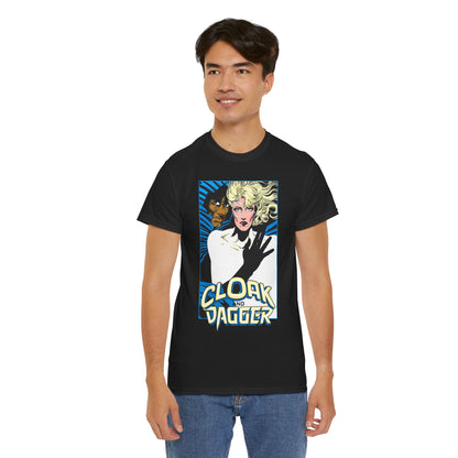 Cloak & Dagger T-Shirt - Popular 1980 Comic Book Duo - Marvel Comics