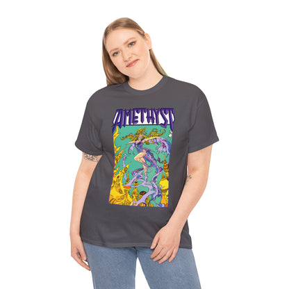 Amethyst T-Shirt - Esteban Maroto Art - Princess of Gemworld - 1980s Series - DC Comics