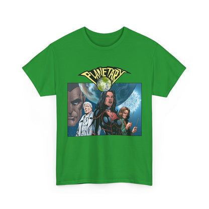 Planetary T-Shirt - Phil Jimenez Art - The Drummer, Jakita Wagner & Elijah Snow - DC Comics/Wildstorm - Ellis Story