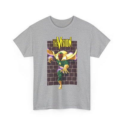 Vision T-Shirt - George Perez Art - Avengers Member - Scarlet Witch Husband - Android - Marvel Comics
