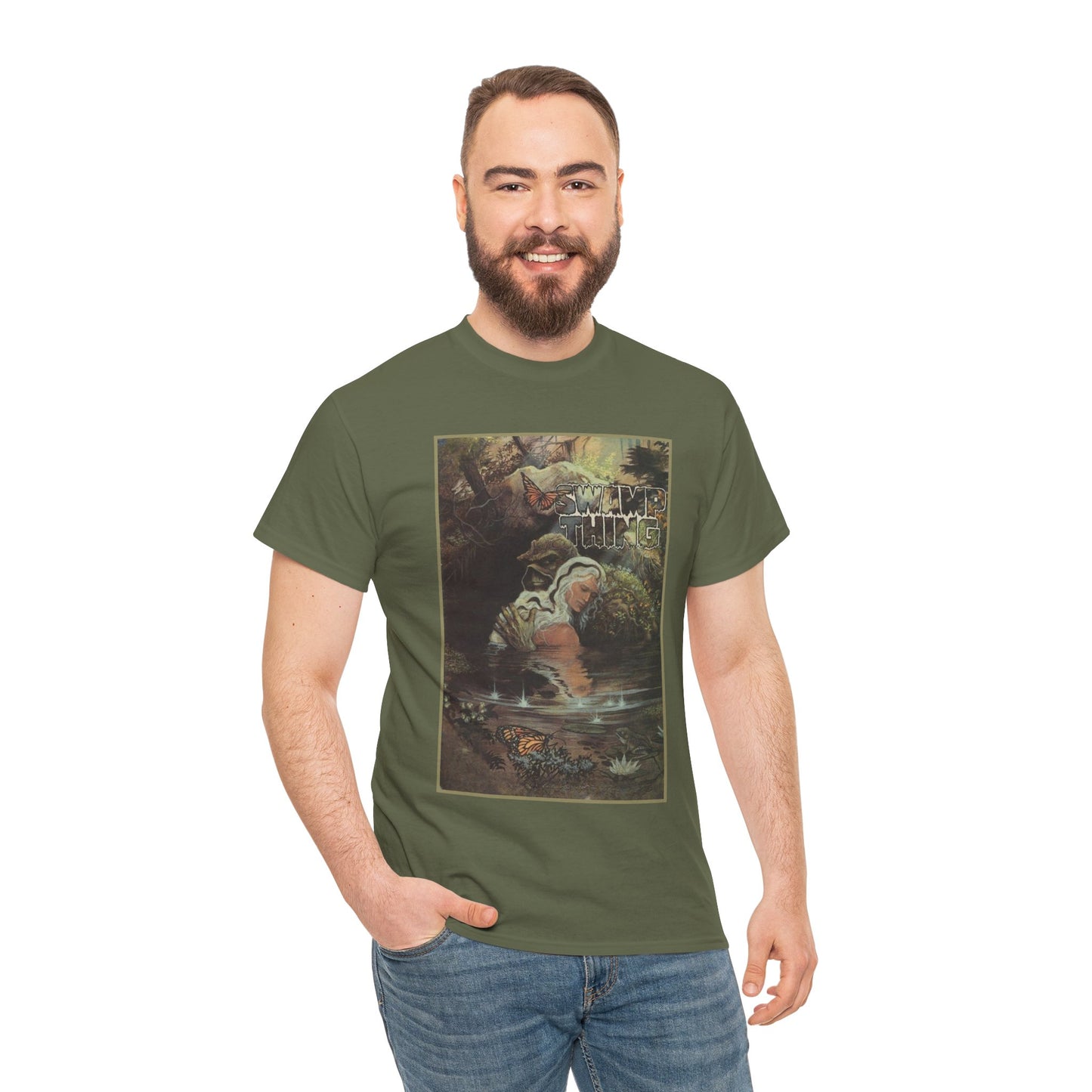 Swamp Thing T-Shirt - John Totleben Art - Abby Arcane - Avatar of the Green - Alan Moore Story - Vertigo/DC Comics
