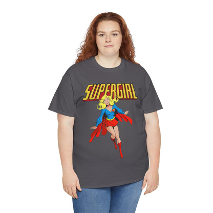 Supergirl T-Shirt - John Byrne Art - Kara, Maid of Might - 2026 Movie with Milly Alcock - DC Comics