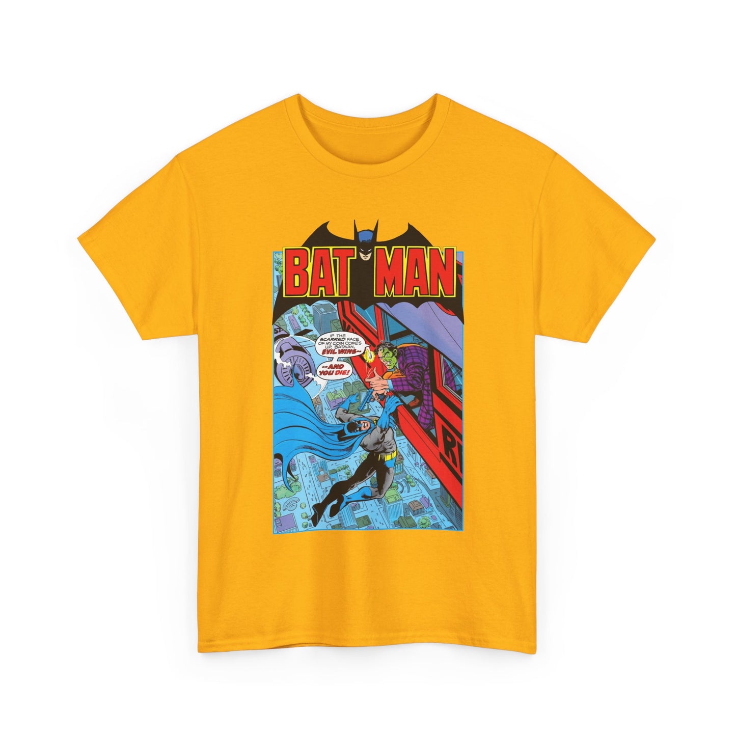 Batman T-Shirt - José Luis García-López Art - Two-Face - Retro 80s Cover - DC Comics