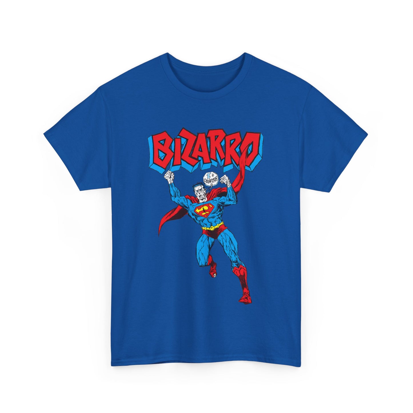 Bizarro T-Shirt - Superman Villain - DC Comics - Bizarro World - Who's Who Art - Silver Age Favourite