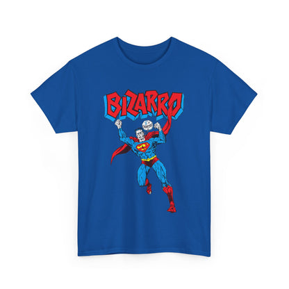 Bizarro T-Shirt - Superman Villain - DC Comics - Bizarro World - Who's Who Art - Silver Age Favourite