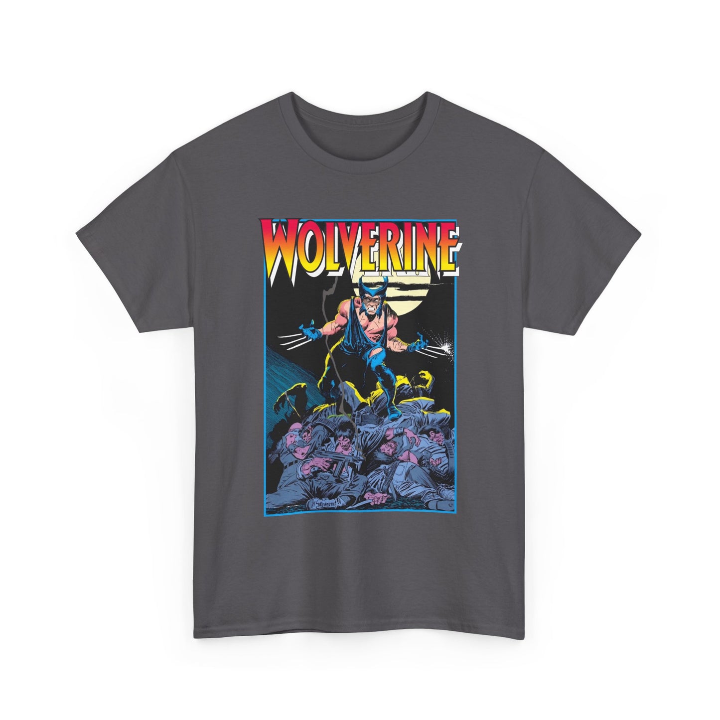 Wolverine T-Shirt - John Buscema Art - #1 Cover Art 1988 - Marvel Comics