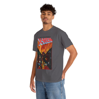 Uncanny X-Men T-Shirt - Bill Sienkiewicz Art - Phoenix, Cyclops, Colossus, Wolverine - Marvel Comics
