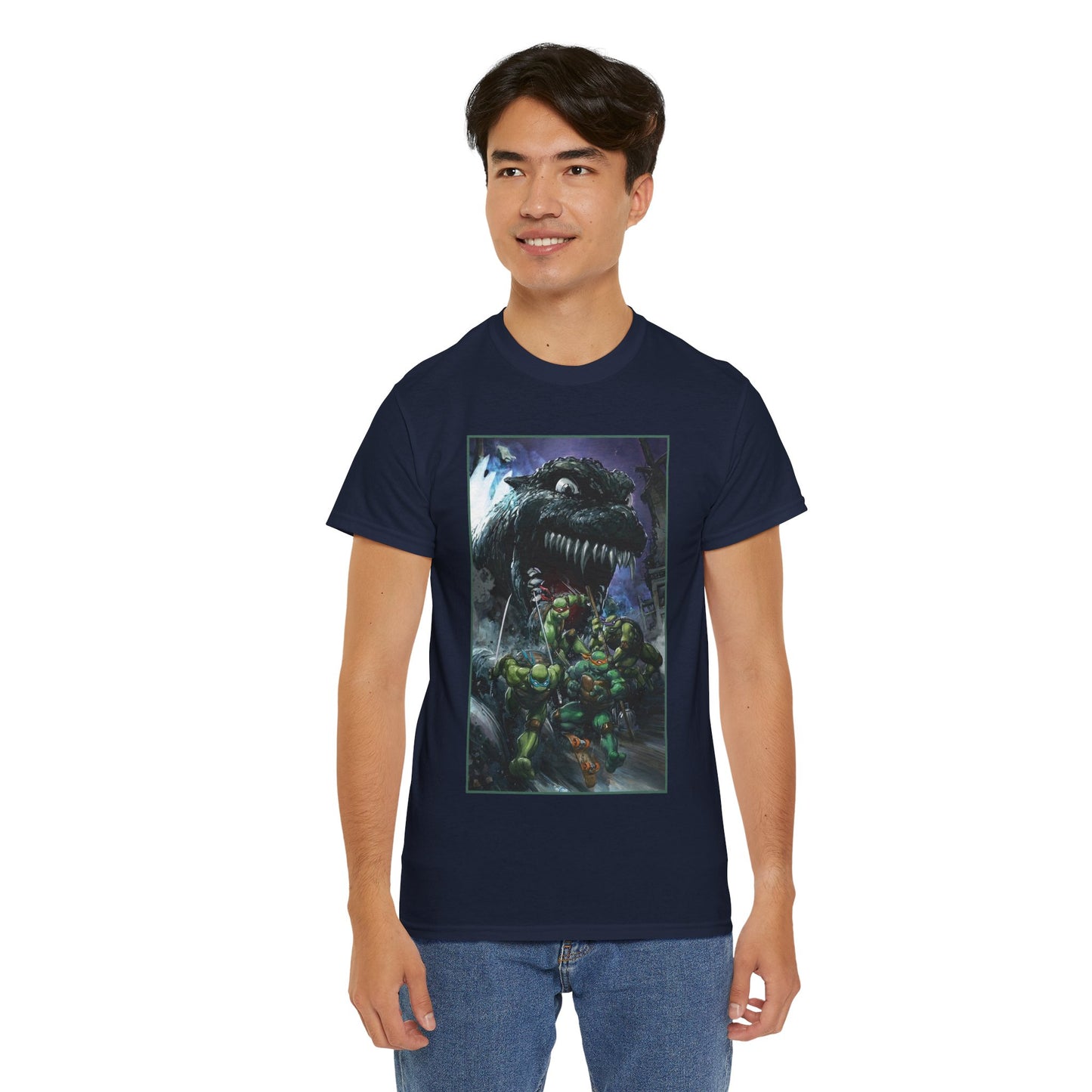 Teenage Mutant Ninja Turtles/Godzilla T-Shirt