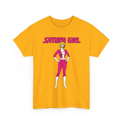 Saturn Girl T-Shirt - Curt Swan Art - Legion of Super-Heroes Founding Member - DC Comics