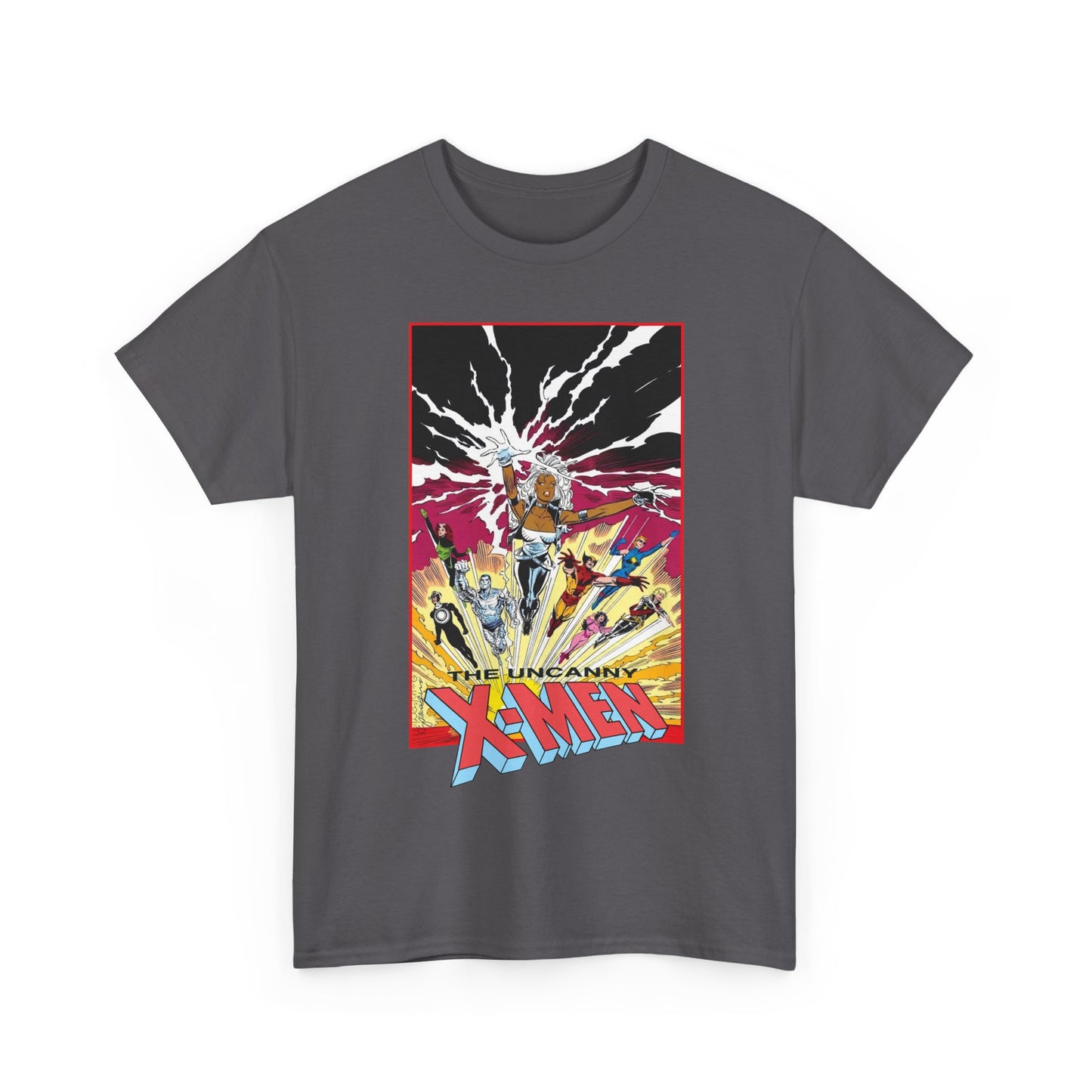Uncanny X-Men T-Shirt - Marc Silvestri Art - Outback Era - Storm, Wolverine, Dazzler, Longshot, Psylocke, Rogue, Havok - Marvel Comics