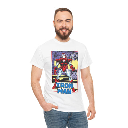 Iron Man T-Shirt - Tony Stark, Stark Industries - Silver Centurion Armor - Marvel Comics