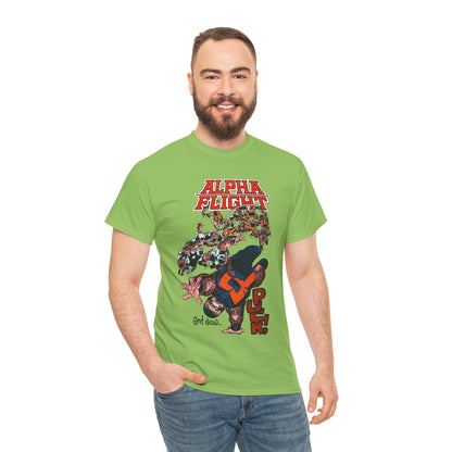 Puck T-Shirt - John Byrne Art - Alpha Flight Member - Marvel Comics