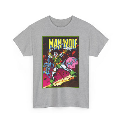 Man-Wolf T-Shirt - George Perez Art - Colonel John Jameson - Marvel Premiere #45 Cover Art - Marvel Comics