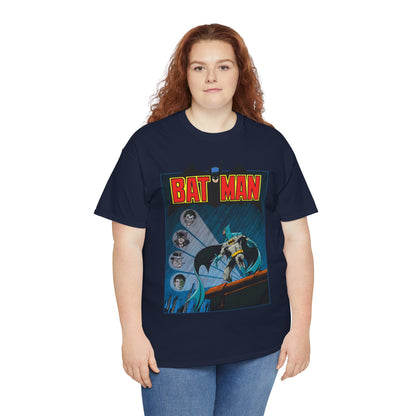 Batman T-Shirt - DC Comics - Catwoman, Joker, Two-Face, Penguin - Bronze Age Art - Gotham City
