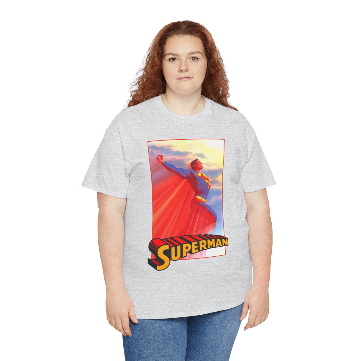 Superman T-Shirt - Alex Ross Art - Man of Steel - DC Comics