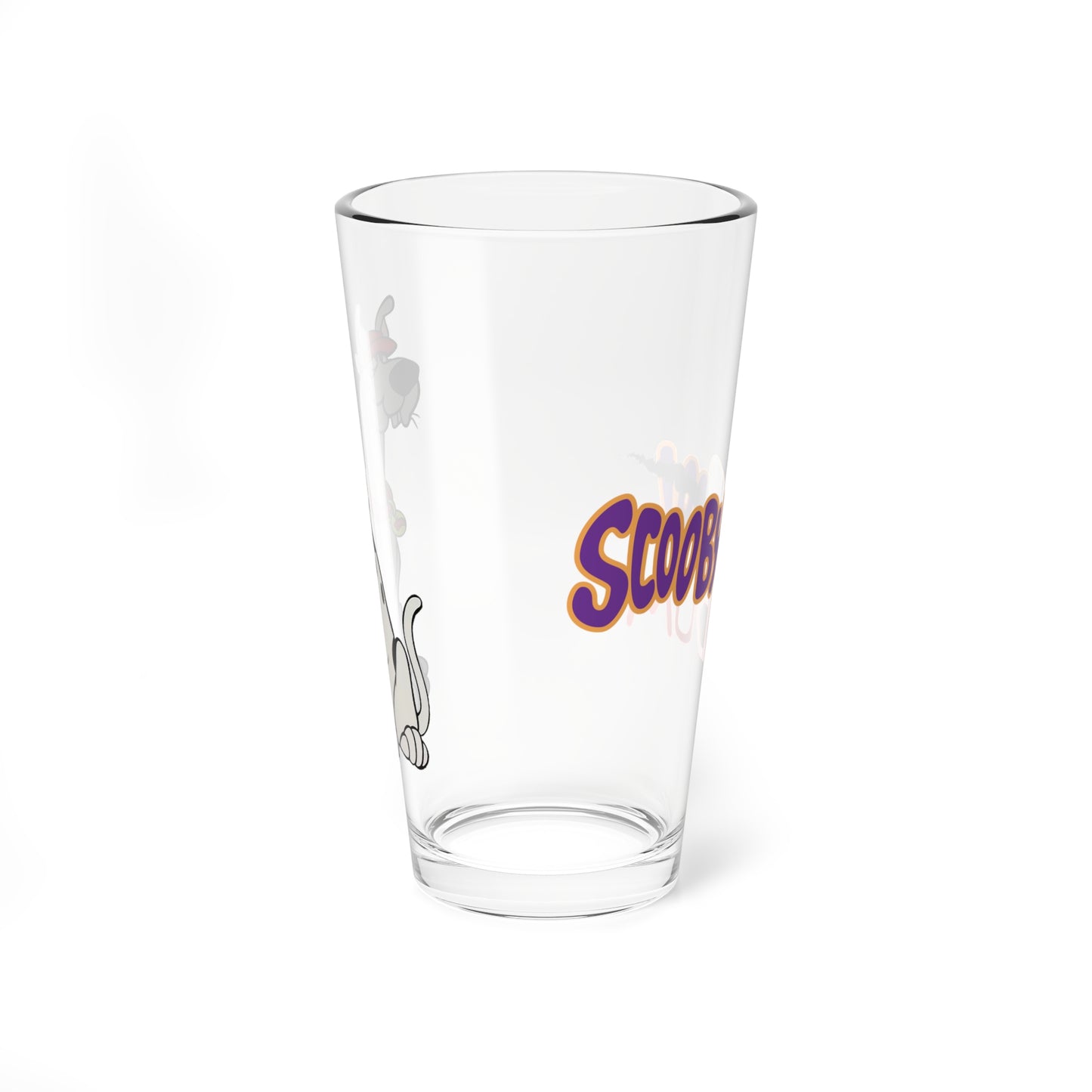 Scooby Dum Pint Glass, 16oz - Scooby Doo Cousin - Hanna-Barbera Cartoon TV 1970s & 1980s - Mystery, Inc - Beloved Animation Character