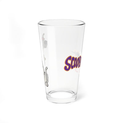 Scooby Dum Pint Glass, 16oz - Scooby Doo Cousin - Hanna-Barbera Cartoon TV 1970s & 1980s - Mystery, Inc - Beloved Animation Character