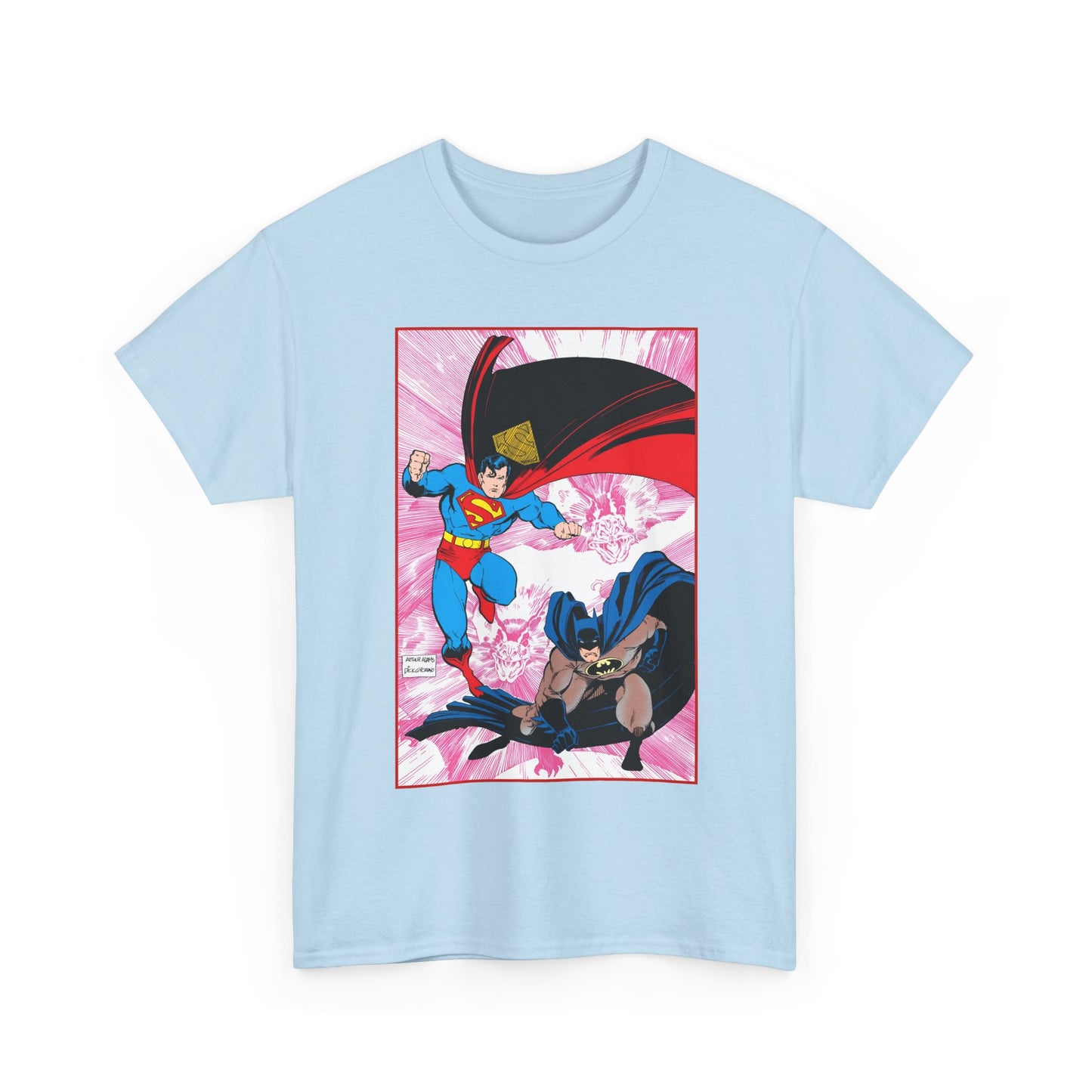 Batman Vs Superman T-Shirt - Arthur Adams Art - Action Comics Annual #1 Cover - DC Comics