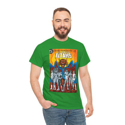New Teen Titans #4 T-Shirt - George Perez Art - Trigon the Terrible - DC Comics