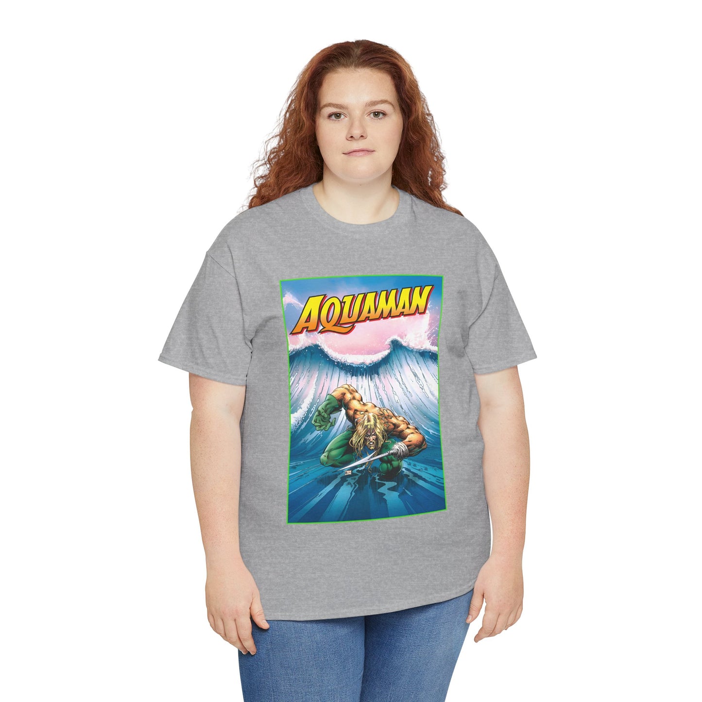 Aquaman T-Shirt - Justice League Member & Leader - Arthur Curry - Atlantis - DC Comics