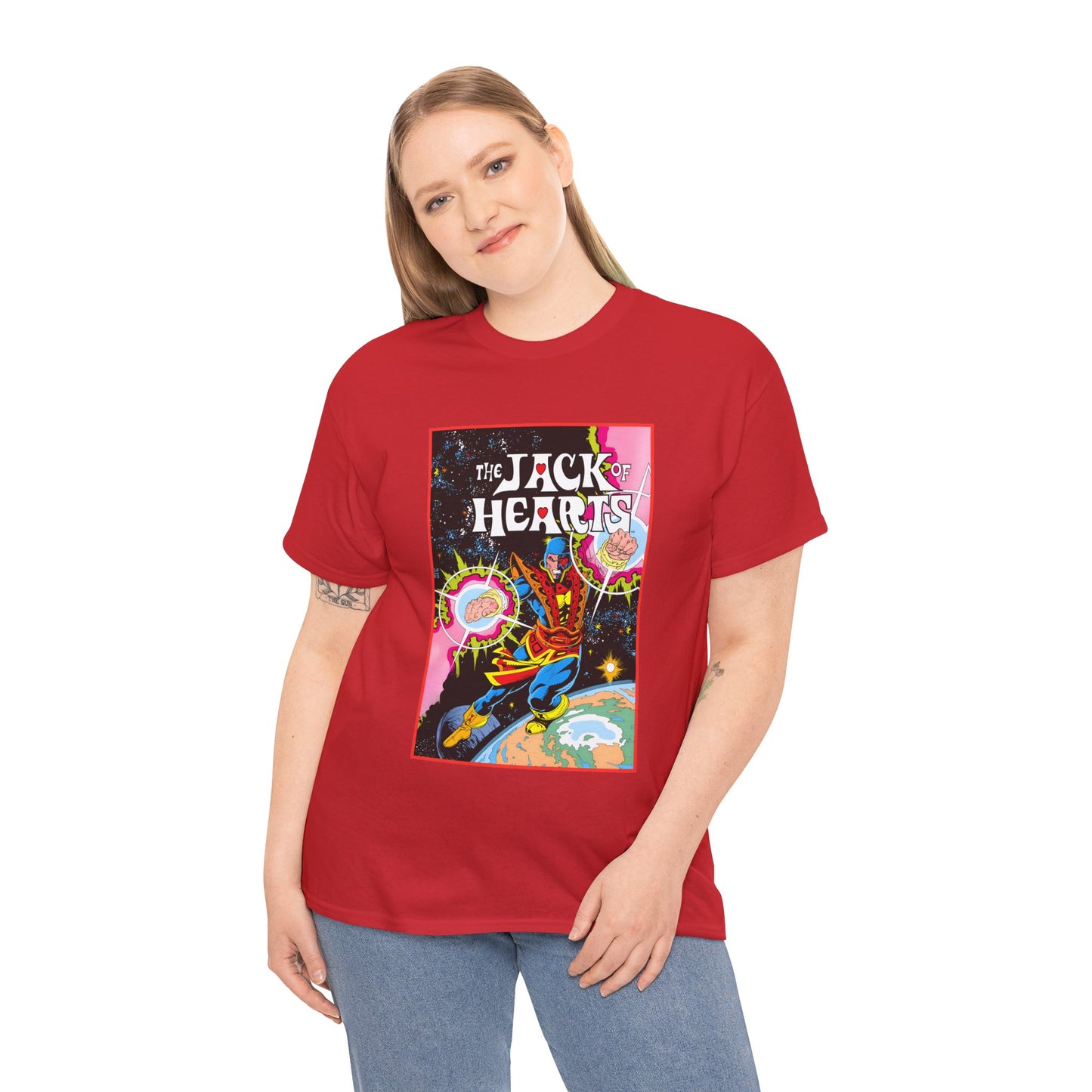 Jack of Hearts T-Shirt - Marvel Comics - Avengers Member - She-Hulk Beau - Zero Fluid - Popular 80s Character