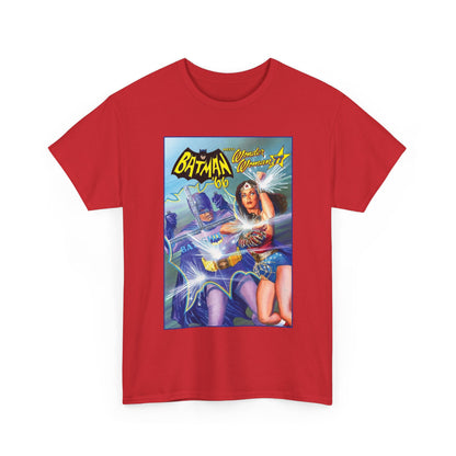 Batman '66 Meets Wonder Woman '77 T-Shirt - Alex Ross Art - DC Comics