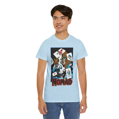 Nomad T-Shirt - S. Clarke Hawbaker, Mark McKenna Art - Jack Monroe - Playing Cards with Deadpool & Bushwacker - Marvel Comics