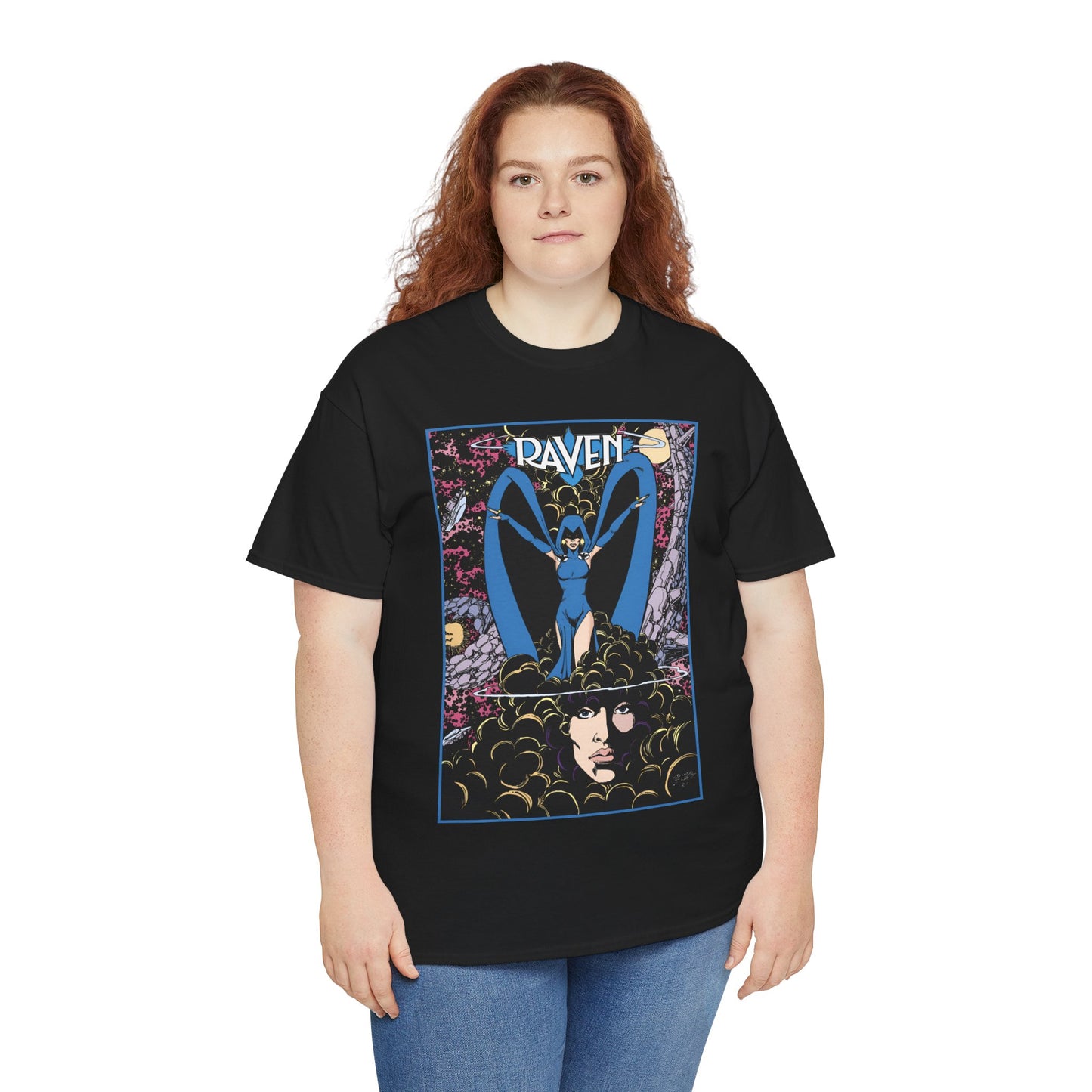 Raven T-Shirt - New Teen Titans - George Perez Art - Trigon, Azarath - DC Comics