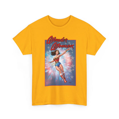 Wonder Woman '77 T-Shirt - Nicola Scott Art - Comic Book Based on the 1970s TV Series with Lynda Carter - DC Comics